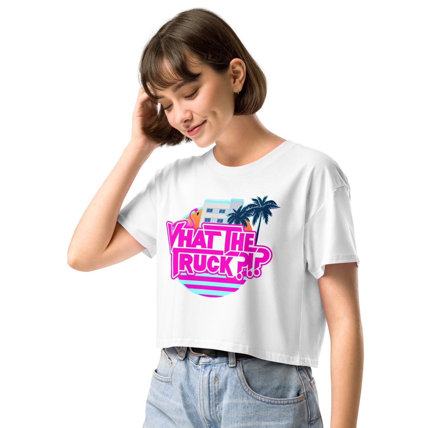 *Limited Edition* Women’s Miami Vibes WTT crop top